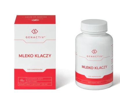 Mleko Klaczy 120 kaps. 250 mg GENACTIV
