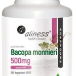 Bacopa Monnieri Extract 500 mg 100 kaps. Aliness