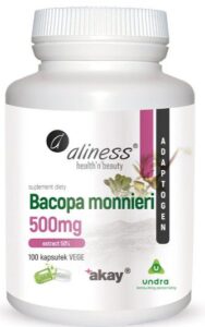 BACOPA MONNIERI EXTRACT 500mg 100kaps     ALINESS