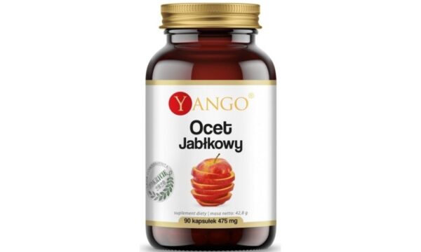 Ocet Jabłkowy 475 mg 90 kapsułek Yango