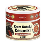 Krem koński cesarski rozgrzewający CBD 50 ml Asepta
