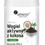 Węgiel Aktywny z Kokosa 200 g Proszek Aliness