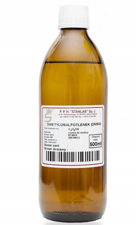 DMSO Dimetylosulfotlenek Czda 500 ml Stanlab