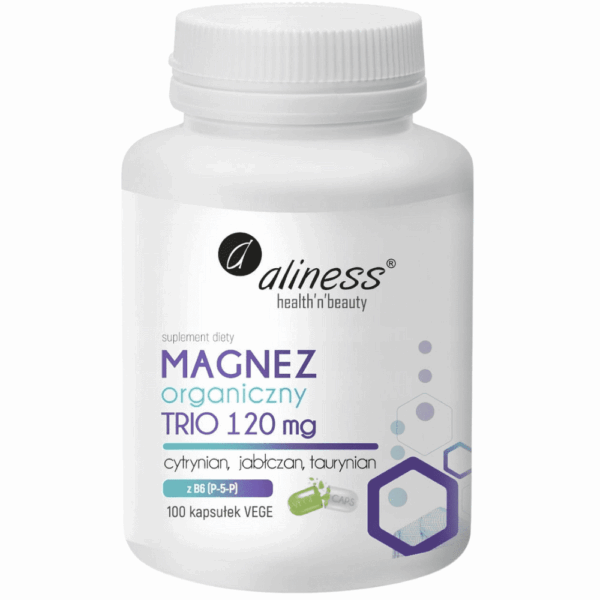 Magnez TRIO 120 mg 100 kapsułek Aliness