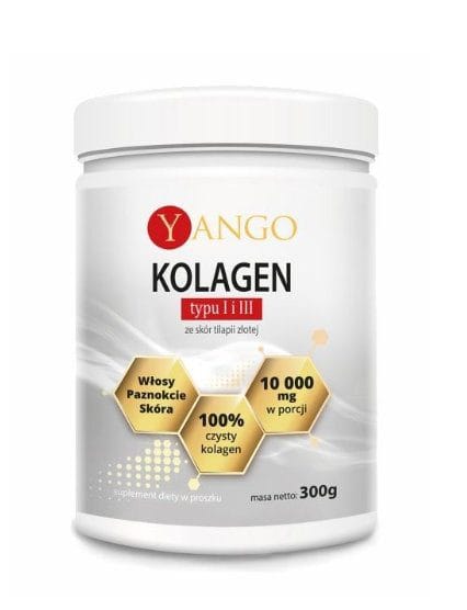 Yango Kolagen Typ i i III Włosy Skóra 300 g