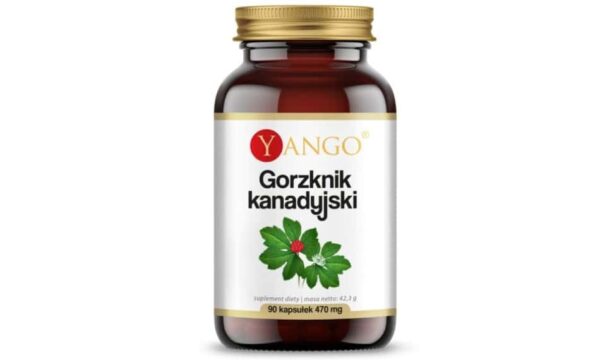 Gorzknik Kanadyjski 90 kapsułek vege Yango
