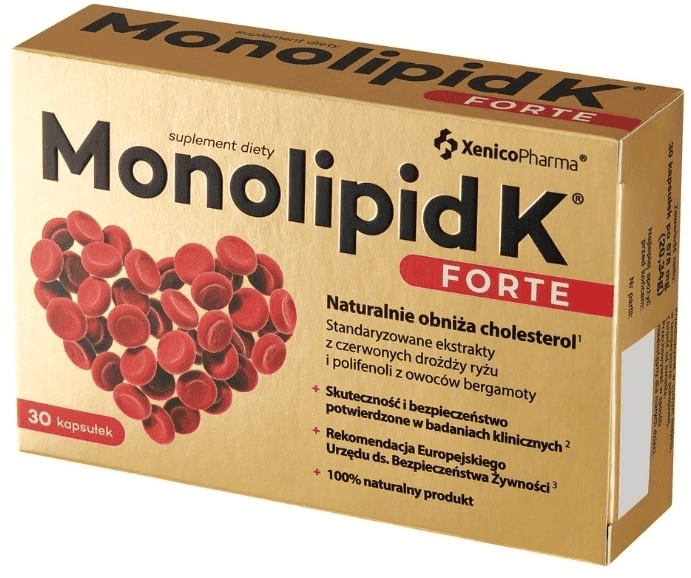 MONOLIPD K FORTE 30 kaps. XenicoPharma