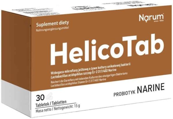 Helico 500 mg 30 tabletek Narum
