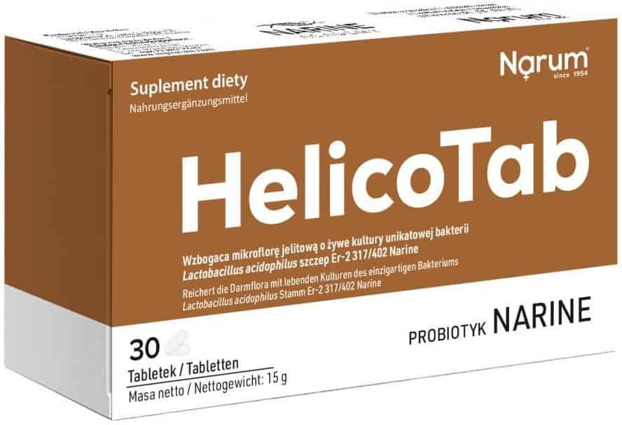 NARUM Helico 500 mg 30 tabl. Narum