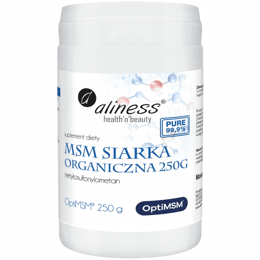 MSM Siarka Organiczna 250 g Aliness