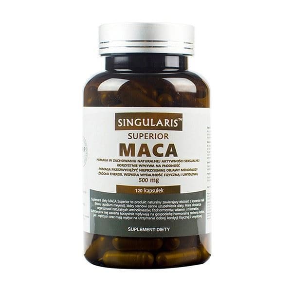 MACA Superior 500 mg 120 kaps. Singularis