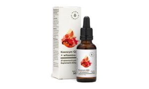 Aura Herbals Koenzym Q10 + witamina E krople 30 ml