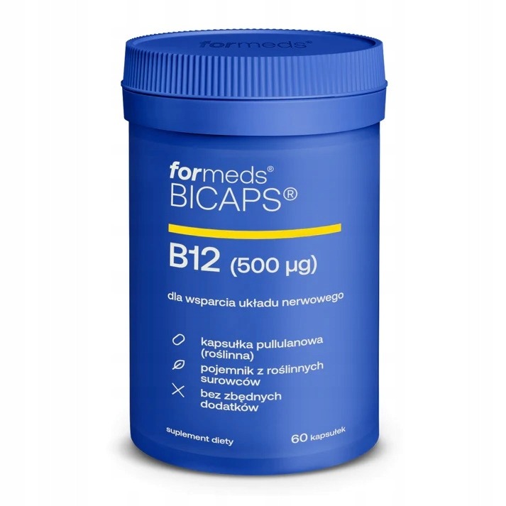 BICAPS B12 500 mg 60 kaps. Formeds