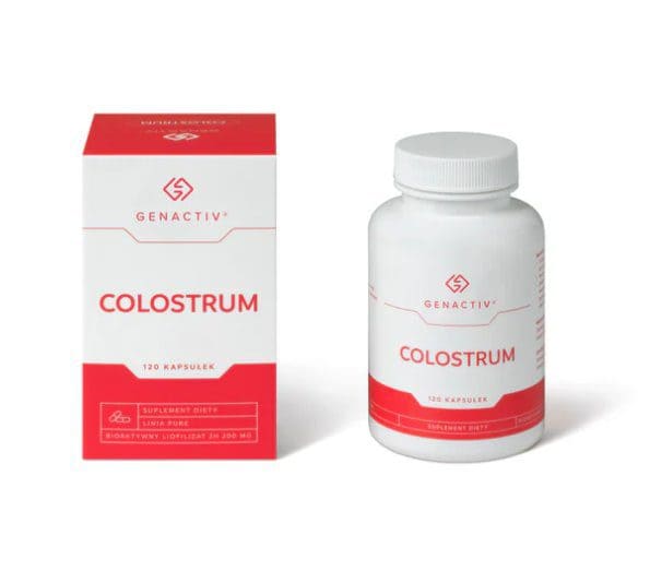 Colostrum 120 kaps. Liofilizat Genactiv
