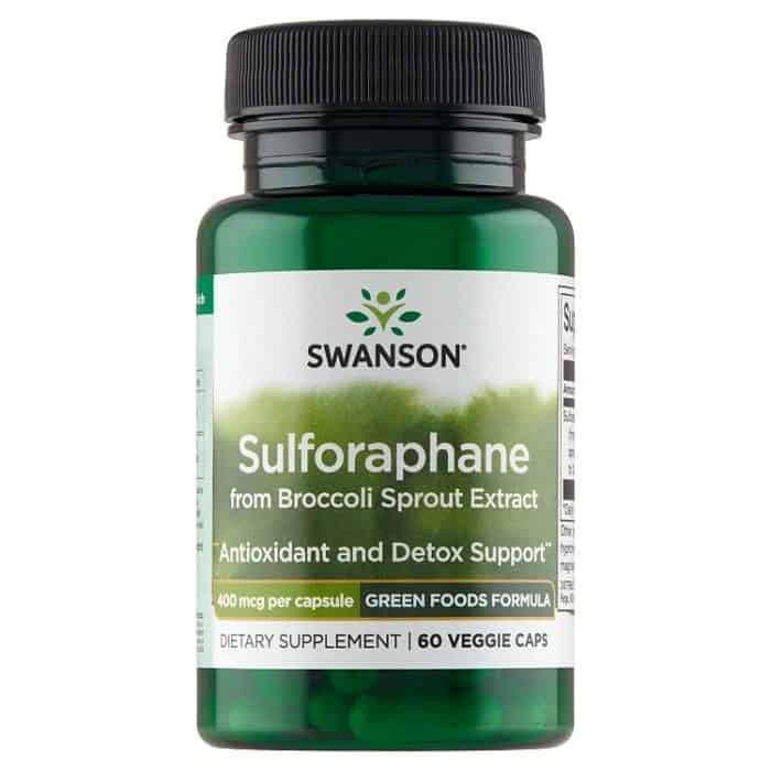 Sulforafan /Brokuł/ 400 mcg 60 kaps. Swanson
