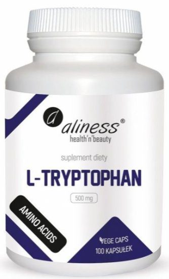L-Tryptofan 500 mg 100 kaps. Aliness
