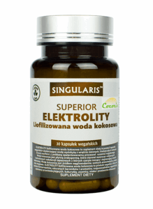 ELEKTROLITY LIOFIL WODA KOKOSOWA 30 kaps. SINGULARIS