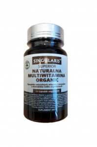 NATURALNA MULTIWITAMINA ORG.60 kaps. SINGULARIS