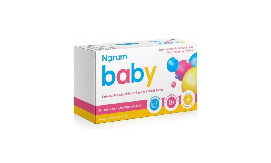 Narum Baby Probiotyk dla dzieci 30 kaps. Narum