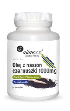 Olej z Czarnuszki 1000 mg 60 kaps. Aliness
