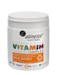Premium Vit. Complex dla Dzieci 120 g Aliness