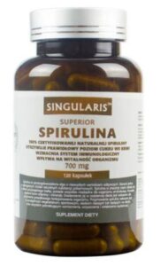 SPIRULINA 120 kaps. SINGULARIS