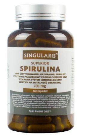 Spirulina 120 kaps. Singularis