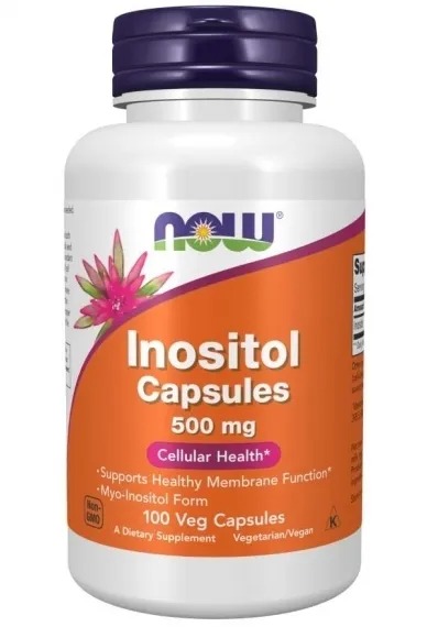 NOW FOODS Inozytol 500 mg 100 kaps.