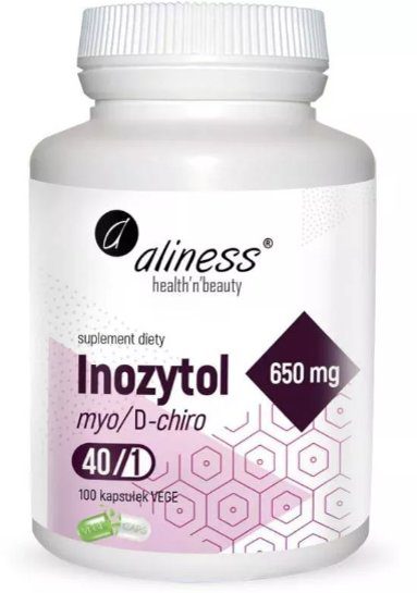 Inozytol 650 mg 100 kaps. Aliness