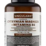 Cytryniana Magnezu +B6 120 tabl. Singularis
