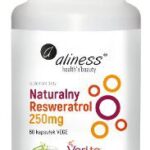 Naturalny Resweratrol 250 mg 60 kaps. Aliness