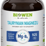 Taurynian Magnezu 600 mg 100 kaps. Biowen