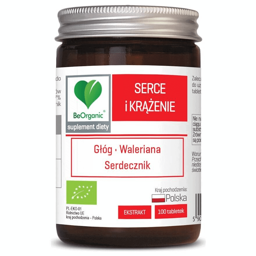 Serce i Krążenie 100 tabl. Be Organic