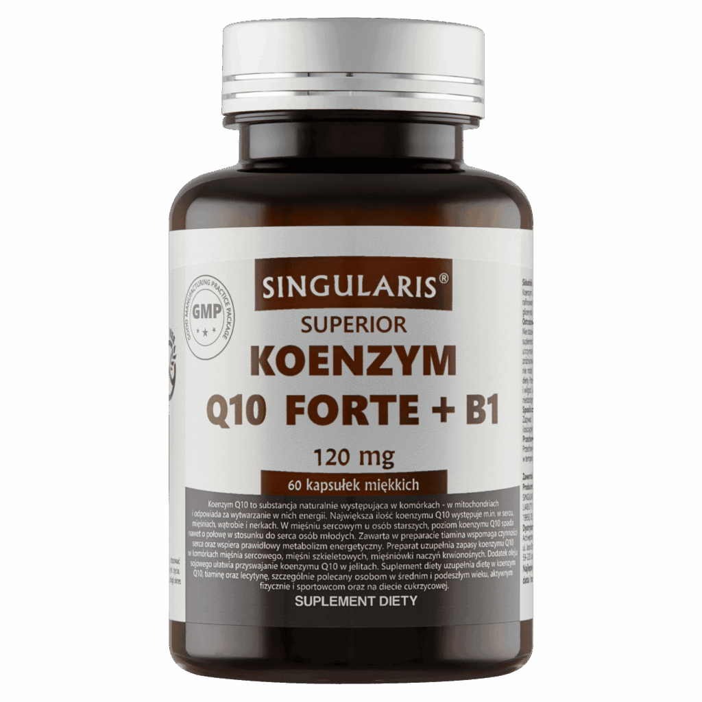 Koenzym Q10 Forte+b1 60 kaps. Singularis