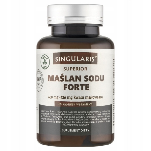 Maślan Sodu Forte 600 mg Singularis