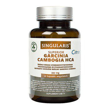 Garcinia Cambogia 500 mg 60 kaps. Singularis