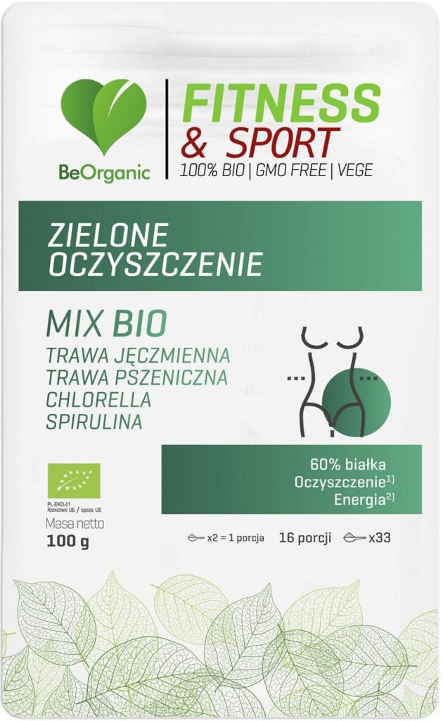 Zielone oczyszczenie MIX BIO 100 g BeOrganic