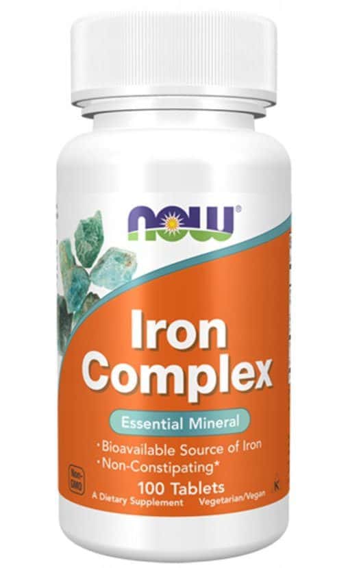 Iron Complex 100 tabl. NOW