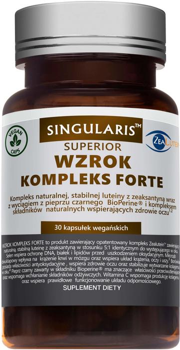 Wzrok Komleks Forte+luteina 30 kaps. Singularis