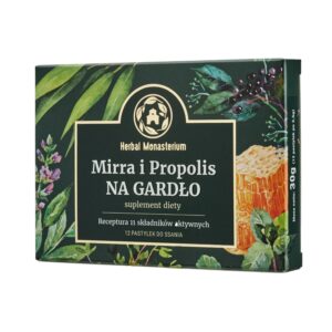 Mirra i Propolis na Gardło 12P Herbal Monasterium