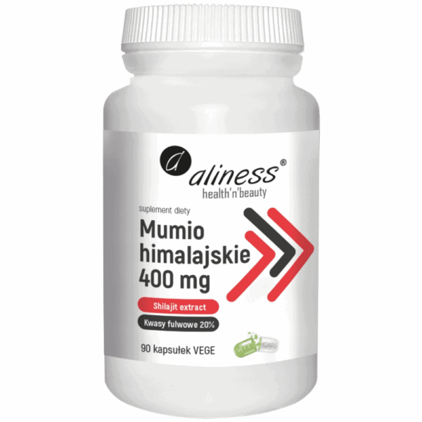 Mumio Himalajskie 400 mg 90 kapsułek Aliness