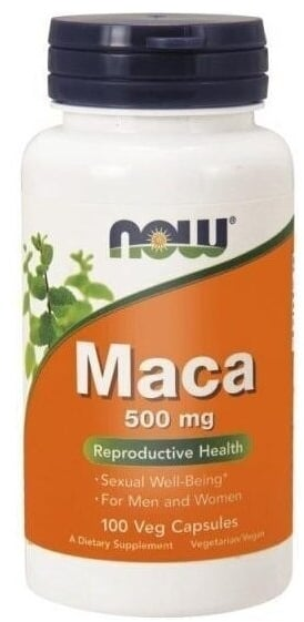 Maca 500 mg 100 kapsułek NOW Foods
