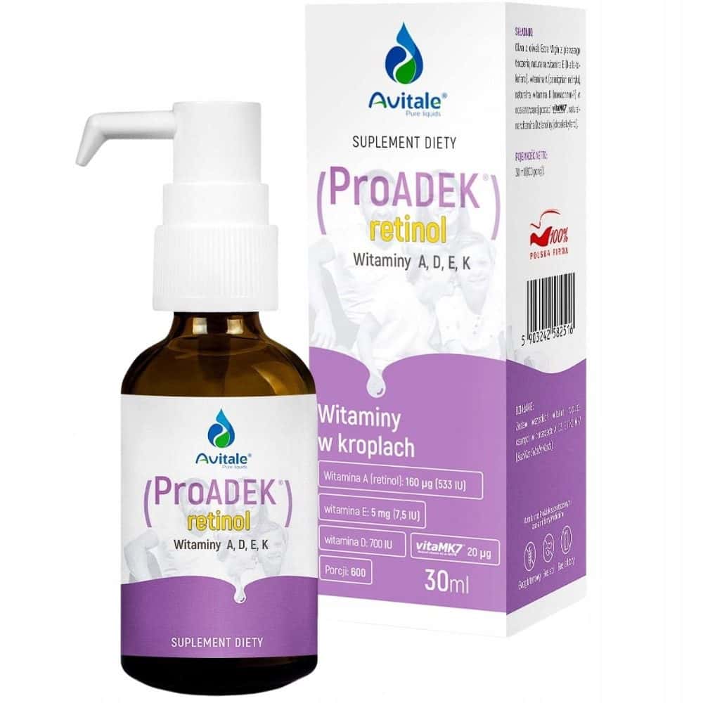 PRO ADEK Retinol 30 ml 600 porcji Avitale