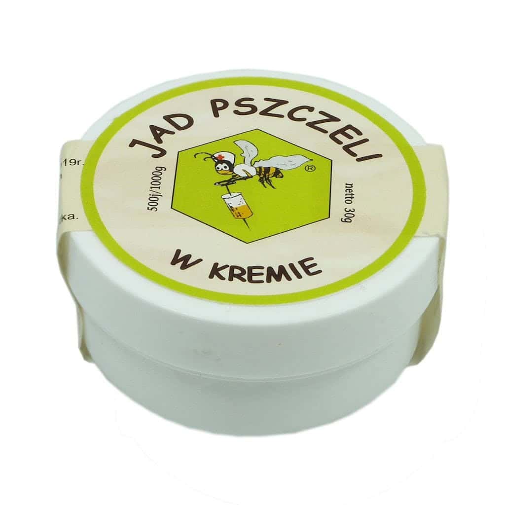 Jad pszczeli w kremie (zielony) 30 g Jad Pszczeli