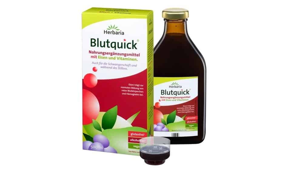 Herbaria Blutquick tonik żelazo z witaminami 500 ml