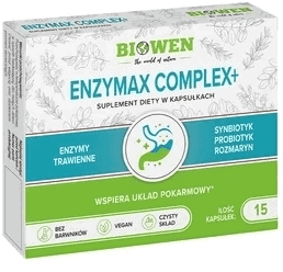 Enzymax Complex 15 kaps. Biowen