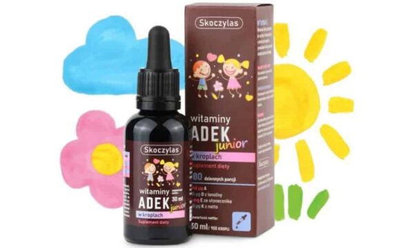 Witamina Adek junior krople 30 ml Skoczylas