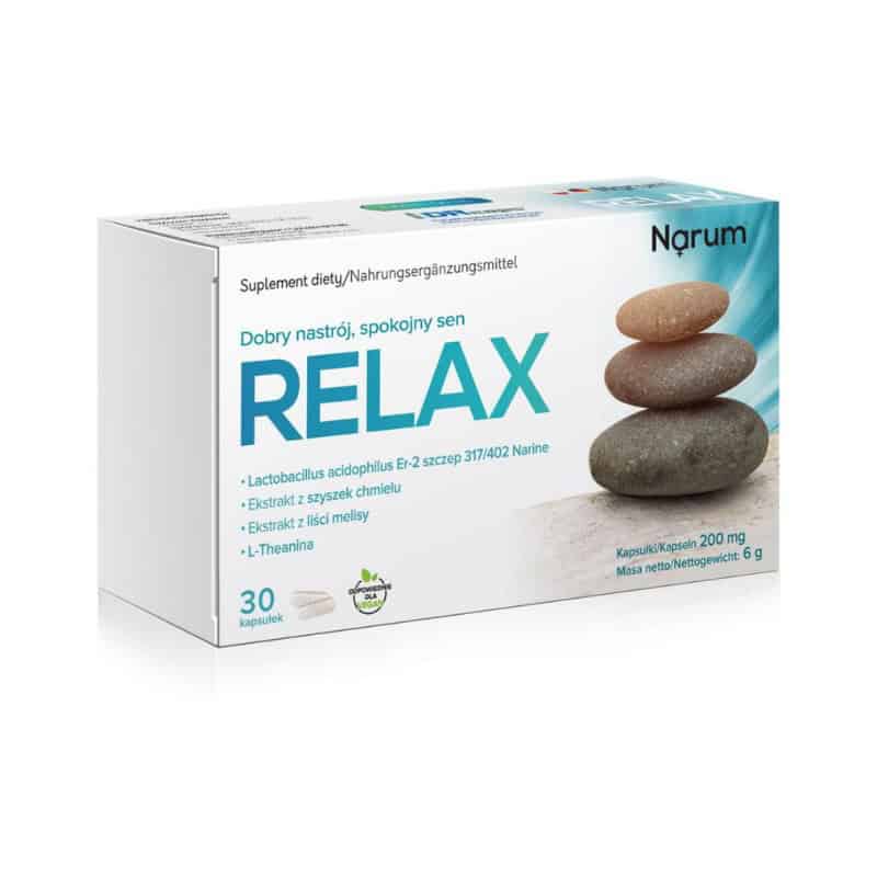 Relax Narine 200 mg, 30 kaps., Narum