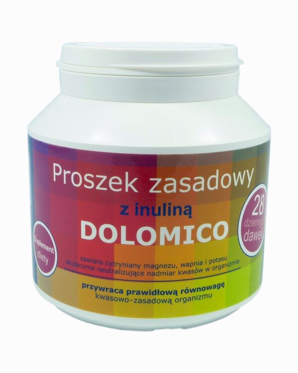 Proszek zasadowy z inuliną 200 g Dolomico