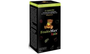 FruitsMax Kids 500 mg 60 tabl. do ssania Narum